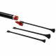 Hail King Rod 4.0 - Herramienta PDR de Fibra de Carbono 2,5 m Ø38 mm con punta tipo cola de pez – Sistema de rosca [versión 4.0]