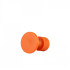 Ventosa Laka redonda lisa naranja – 12 mm