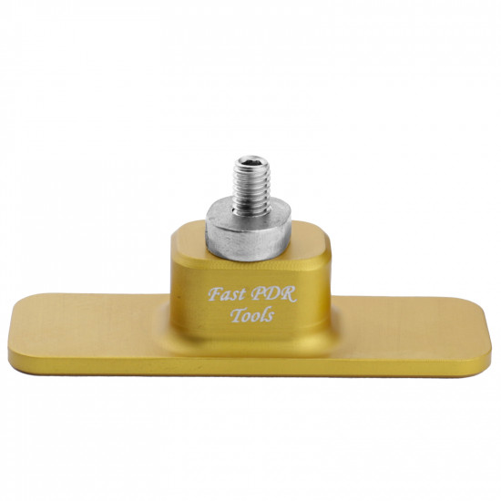 Ventosa de aluminio para pegamento frío - 75mm - Larga - Dourada Ventosa de aluminio para pegamento frío - 75mm - Larga - Dourada