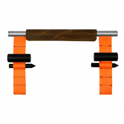 Soporte de Varilla para Ventana con Protector de Cuero Soporte de Varilla para Ventana con Protector de Cuero