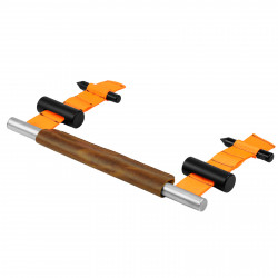 Soporte de Varilla para Ventana con Protector de Cuero Soporte de Varilla para Ventana con Protector de Cuero