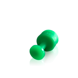 Ventosa Laka redonda verde Ø12 mm