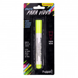Bolígrafo marca lata amarillo Popper Bolígrafo marca lata amarillo Popper