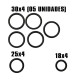 Kit O'rings para Repuxadeira Magnética Kit O'rings para Repuxadeira Magnética