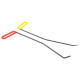 KIT 2 CP4 varillas para capó 49cm x 7mm KIT 2 CP4 varillas para capó 49cm x 7mm
