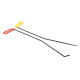 KIT 2 CP5 varillas para capó 65cm x 8mm KIT 2 CP5 varillas para capó 65cm x 8mm