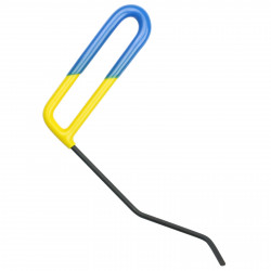 TS2E Varilla para techo solar y puerta trasera 18cm dos pliegues - izquierda TS2E Varilla para techo solar y puerta trasera 18cm dos pliegues - izquierda