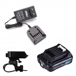Kit con  Soporte, Bateria Makita e cargador compatible con baterías Makita Kit con  Soporte, Bateria Makita e cargador compatible con baterías Makita