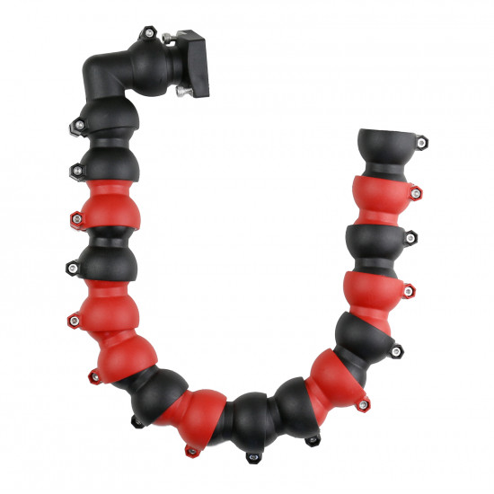 Brazo flexible Fast con 18 segmentos y codo con ajuste (incluye  un Adaptador de fijación)