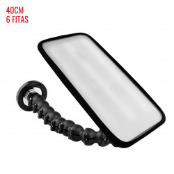 Lámpara con caja de plástico Street PRO Light (40 cm) de 6 cintas con base magnética y 18 paneles ajustables Lámpara con caja de plástico Street PRO Light (40 cm) de 6 cintas con base magnética y 18 paneles ajustables