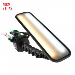 Lámpara Slim PRO Light (40 cm) 2 cintas con ventosa americana y batería Lámpara Slim PRO Light (40 cm) 2 cintas con ventosa americana y batería