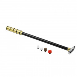Kit martillo de fibra de carbono telescópico y puntas Kit martillo de fibra de carbono telescópico y puntas