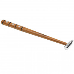 Martillo super liga estriado con mango de madera magnético intercambiable Martillo super liga estriado con mango de madera magnético intercambiable