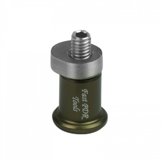 Ventosa de aluminio para pegamento  frío - 16mm - Bronce