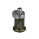 Ventosa de aluminio para pegamento  frío - 16mm - Bronce