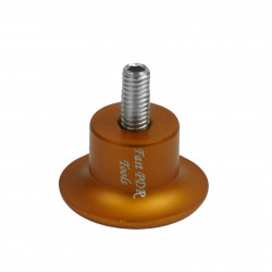 Ventosa de aluminio para cola fría - 30 mm - Dorada