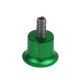 Ventosa de aluminio para pegamento frío - 22mm - Verde Ventosa de aluminio para pegamento frío - 22mm - Verde