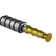 Ventosa de aluminio para pegamento frío - 30 mm - Dorada Ventosa de aluminio para pegamento frío - 30 mm - Dorada