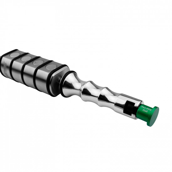 Ventosa de aluminio para pegamento frío - 22mm - Verde Ventosa de aluminio para pegamento frío - 22mm - Verde
