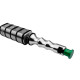 Ventosa de aluminio para pegamento frío - 22mm - Verde Ventosa de aluminio para pegamento frío - 22mm - Verde