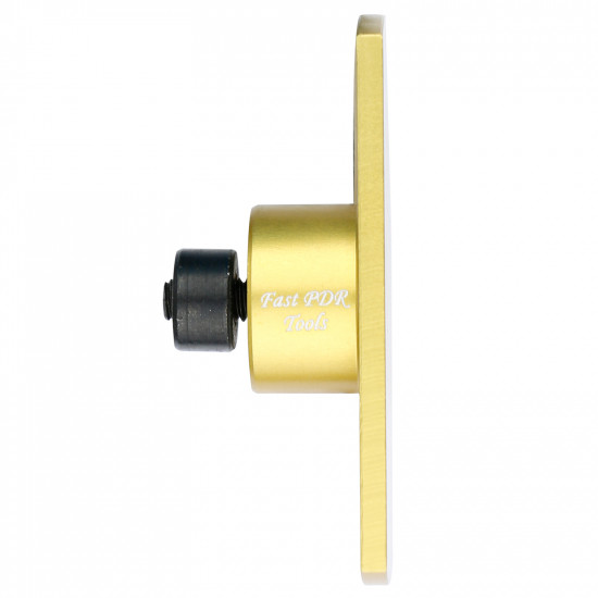 Ventosa de aluminio para pegamento frío - 75mm - Larga - Dourada Ventosa de aluminio para pegamento frío - 75mm - Larga - Dourada