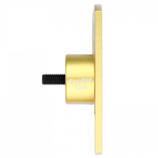 Ventosa de aluminio para pegamento frío - 75mm - Larga - Dourada Ventosa de aluminio para pegamento frío - 75mm - Larga - Dourada