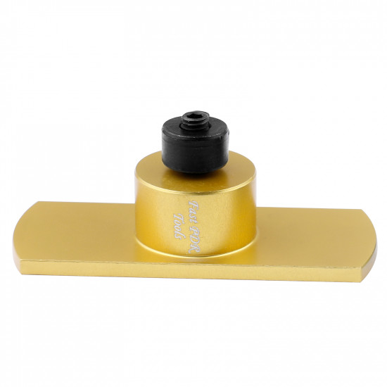 Ventosa de aluminio para pegamento frío - 75mm - Larga - Dourada Ventosa de aluminio para pegamento frío - 75mm - Larga - Dourada