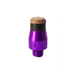 Puntas en cuero intercambiables VIP con rosca - púrpura Puntas en cuero intercambiables VIP con rosca - púrpura
