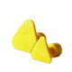 Kit 02 ventosas Laka triangulares amarillas