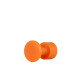 Ventosa Laka redonda lisa laranja - 15 mm