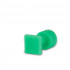 Ventosa Laka cuadrada verde - 12 mm