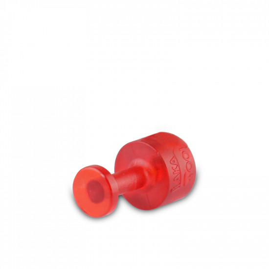 Ventosa Laka redonda lisa roja - 9 mm Ventosa Laka redonda lisa roja - 9 mm