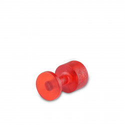 Ventosa Laka redonda lisa vermelha - 7 mm Ventosa Laka redonda lisa vermelha - 7 mm