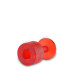 Ventosa Laka redonda lisa vermelha - 10 mm Ventosa Laka redonda lisa vermelha - 10 mm