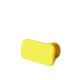 Ventosa Laka rectangular amarilla - 16x32 mm