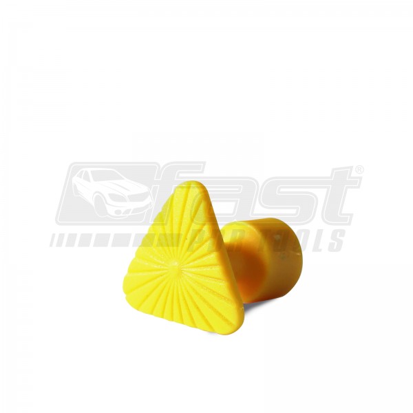 Ventosa Laka triangular amarela - 23 mm