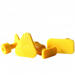 Kit 04 ventosas Laka amarillas Kit 04 ventosas Laka amarillas